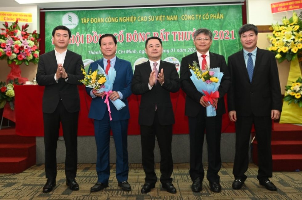 Ông Trần Công Kha giữ chức Chủ tịch HĐQT, ông Lê Thanh Hưng giữ chức Tổng Giám đốc VRG